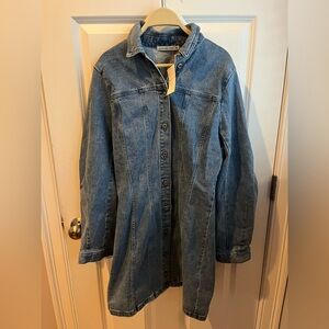 Abercrombie & Fitch NWT Denim Dress medium tall